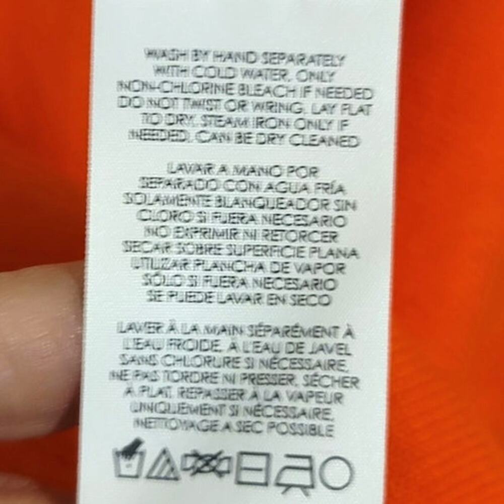 Cabi #5008 Cropped Piccolo Shrug Cardigan Tiger Lily Orange XS - Picture 7 of 9